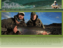 Tablet Screenshot of magicwaterspatagonia.com